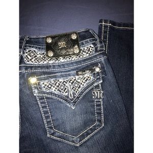 miss me dark bootcut jeans